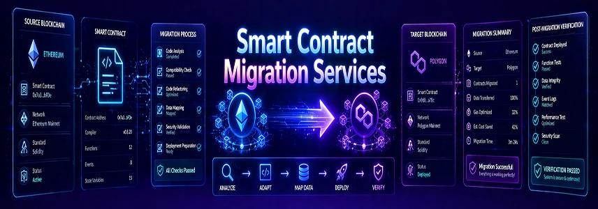 Smart contract migration service